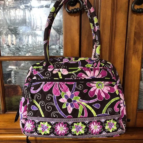 EUC Vera Bradley floral shoulder bag - Picture 2 of 6
